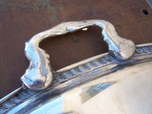 plated tray ... large !!!