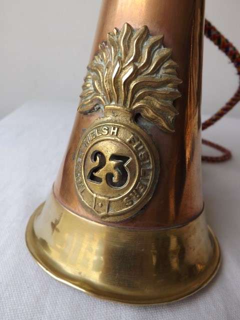 bugle ... 23 Royal Welsh Fussiliers !!!