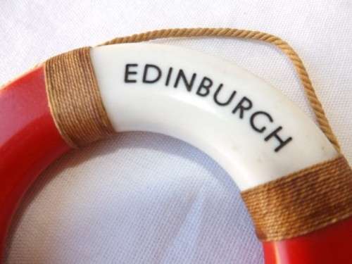 life buoy souvenir  ... shipping line memorabilia !!!