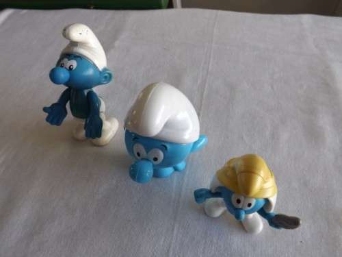 smurfs ... 3 of them !!!