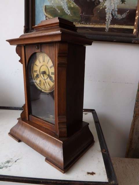 clock  ... a handsome one for the mantel !!!