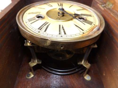 clock  ... a handsome one for the mantel !!!