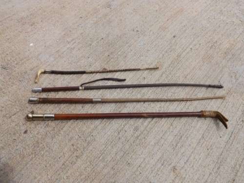 swagger sticks ... 4 in various condition  !!!