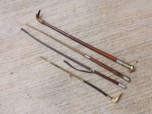 swagger sticks ... 4 in various condition  !!!