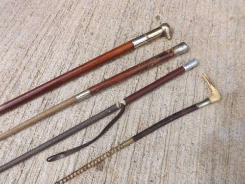 swagger sticks ... 4 in various condition  !!!
