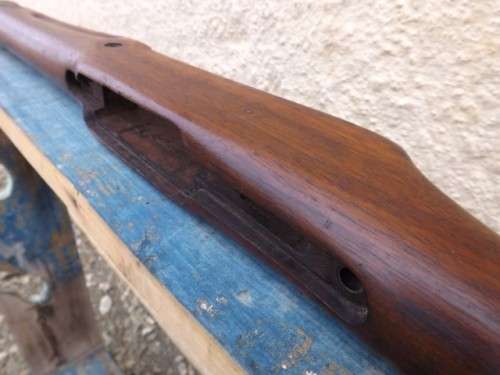 butt #1 ... of a rifle !!!