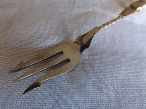 pickle fork ... with a mother of pearl handle !!!