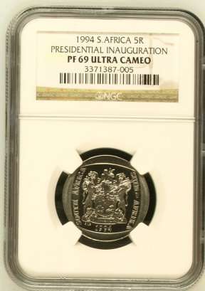 Presidential Inauguration R5 - PF 69 Ultra Cameo