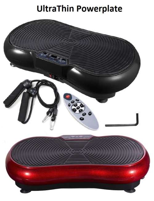 UltraThin Vibration Powerplate with armstraps and built in Bluetooth speaker!