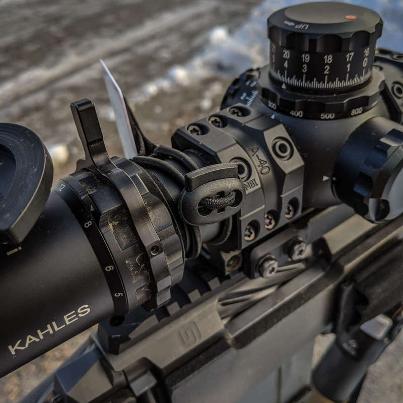 Tactical DOPE card holders for Rifle