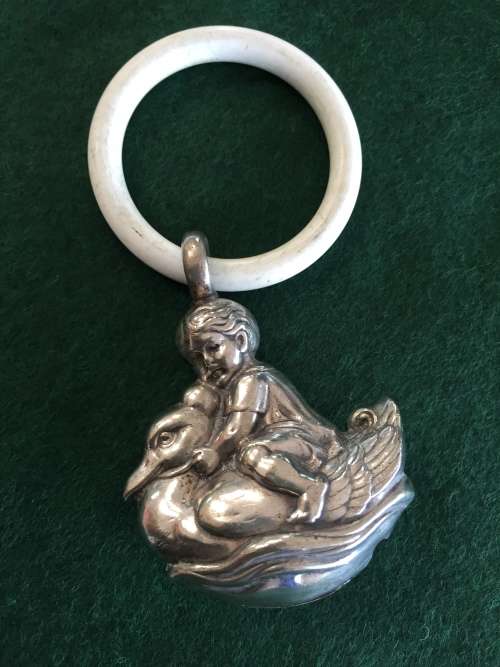 Vintage Silver nursery items
