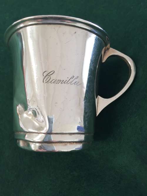 Vintage Silver nursery items