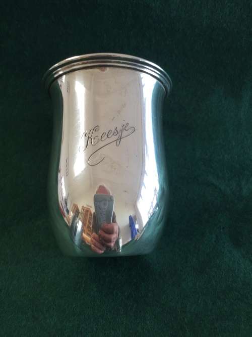 Vintage Silver nursery items