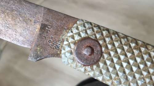 Rodgers Seaman's knife with marlin spike