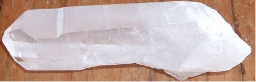 Large Clear quartz . Storm crystal powerfull healer and repells negativity