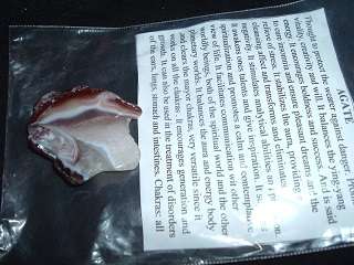 THICK NATURAL AGATE SLICE CLEARS ALL THE MAYOR CHAKRAS, AND FOR VITALITY, CREATIVITY AND WILL