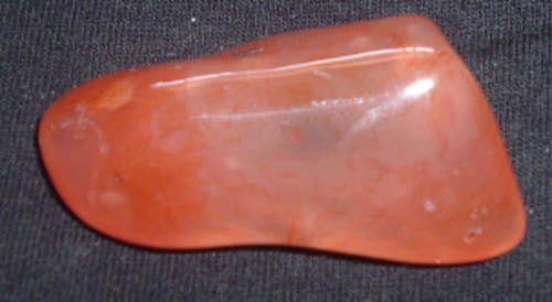 CARNELIAN TUMBLED STONE FOR VITALITY, MANIFISTATION AND CREATIVITY ELEMENT STORM