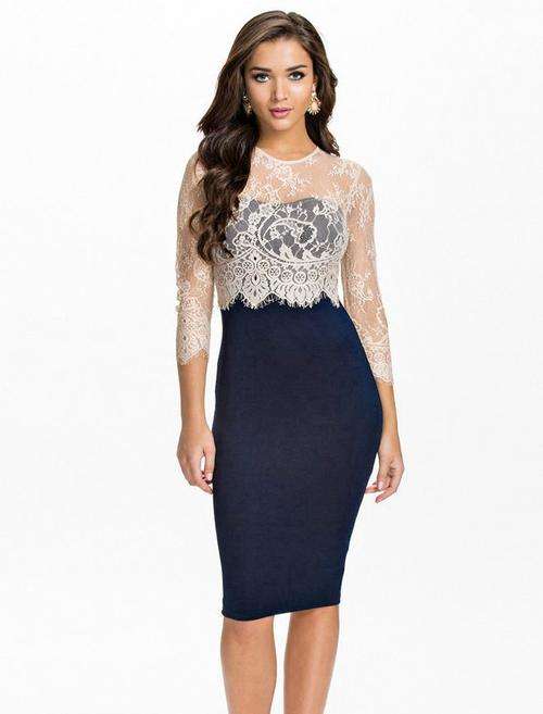 Crochet Shoulder Swing Dress  SIZE M / L / XL / 2XL