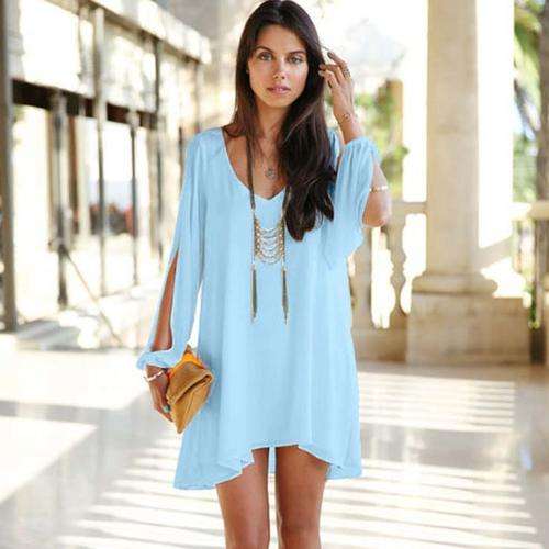 Chiffon  Dress  / Top     S,M,L,XL