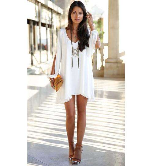 Chiffon  Dress  / Top     S,M,L,XL