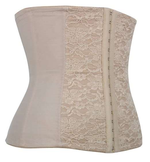 Spiral Steel Boned Waist Cincher Lace Underbust  S,M,L,XL,2XL,3XL,4XL,5XL,6XL