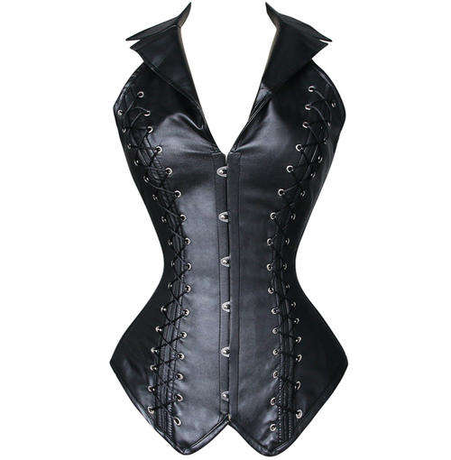 VeganVest Leather Corset       S,M,L,XL,2XL,3XL,4XL,5XL,6XL