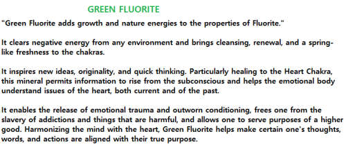 Rough Green Fluorite
