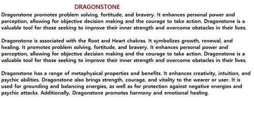 Dragonstone XLarge Stones