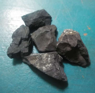 5x small Rough Shungite