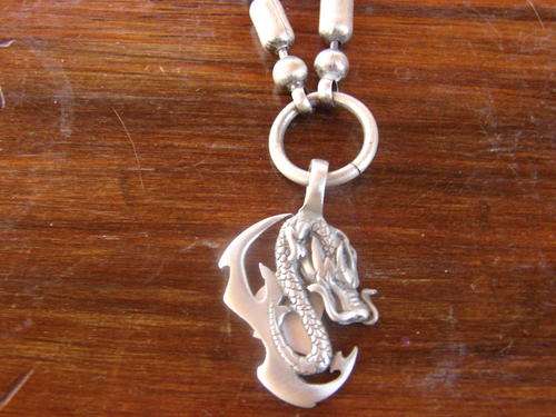 Dragondesign exclusive pewter pendant with chain
