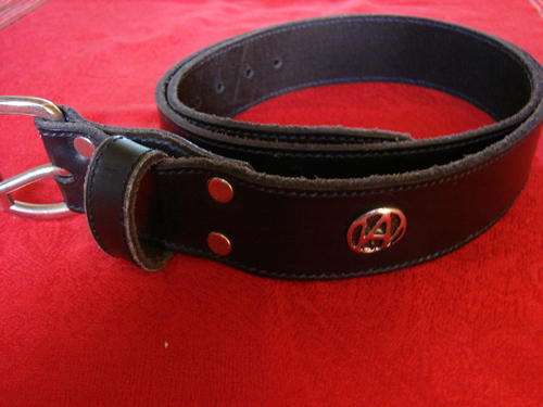 Genuine leather belt