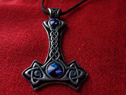 exclusive pewter pendant  THORS HAMMER
