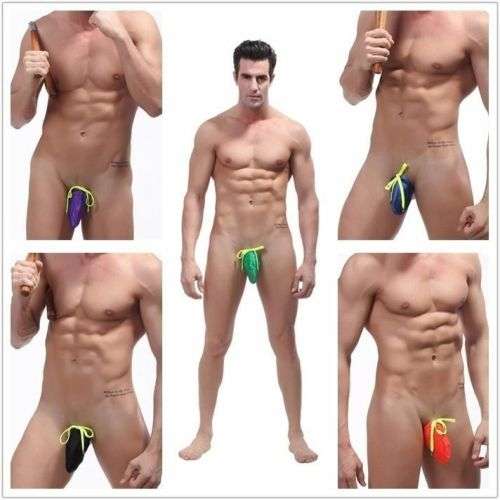 Mens CocPouch Tie String Sexy Underwear - Random (In Stock)