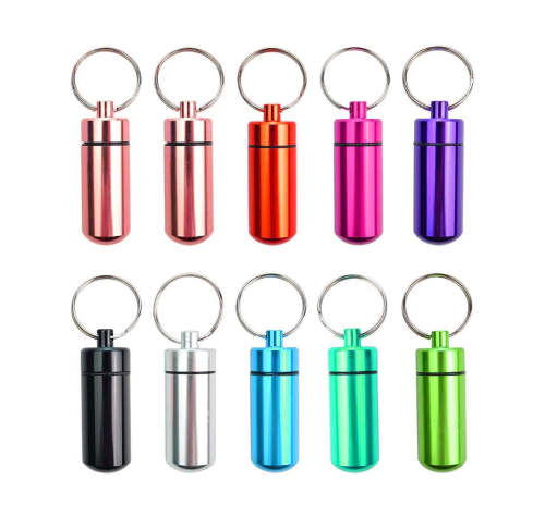 Aluminium Alloy Pill or Weed Stash Container - Random (In Stock)
