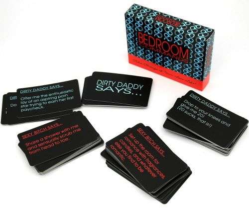 Bedroom Commands Card Sex Game