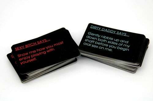 Bedroom Commands Card Sex Game