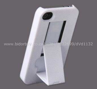Protective Case for iPhone 4S with Stand + Dust Plug + Anti-Scratch Screen Protector (In Stock)