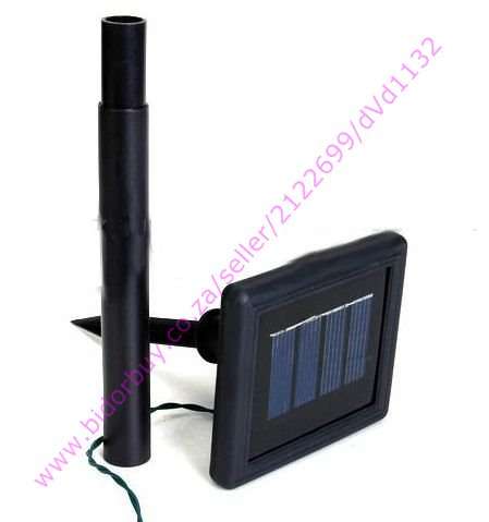 Blue LED solar power string fairy lights (30 LED 7.5m) (In Stock)