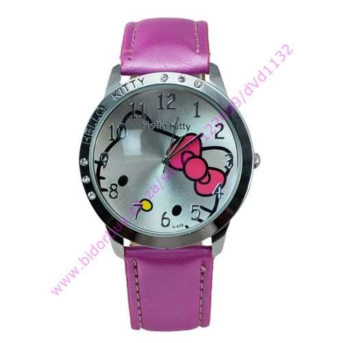Hello Kitty Wrist Watch (Purple)