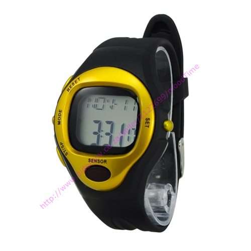Pulse Heart Rate Monitor Calories Counter Fitness Watch