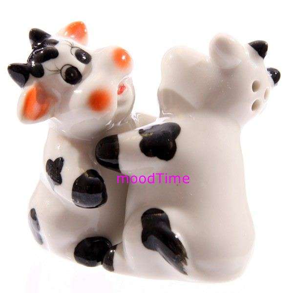 Cow Hugging Salt & Pepper Set (In Stock)