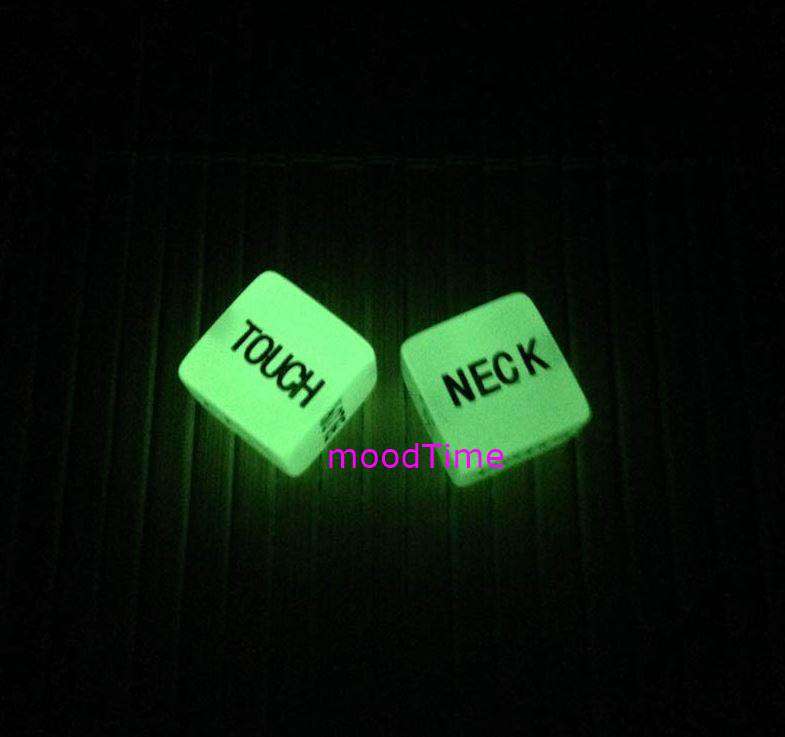 Pair of Glow In The Dark Sex Dice