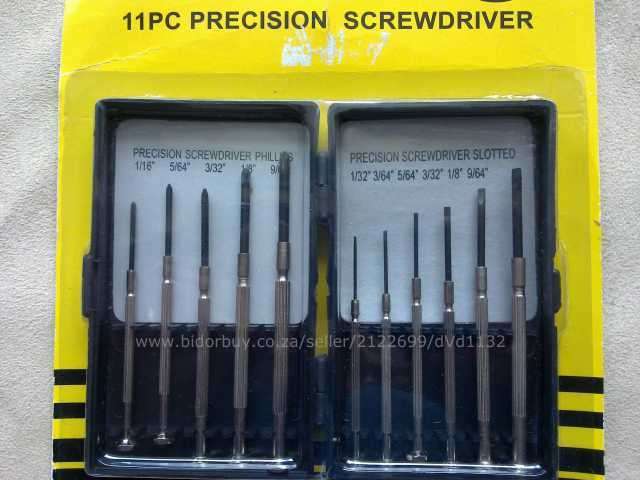 11pc Precision Screwdriver Set