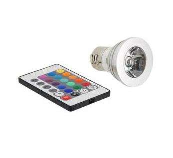 LED Color Changing Light Bulb with Wireless Remote