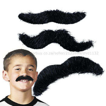 Party Mustache Self Adhesive (pack of 6) (In Stock)