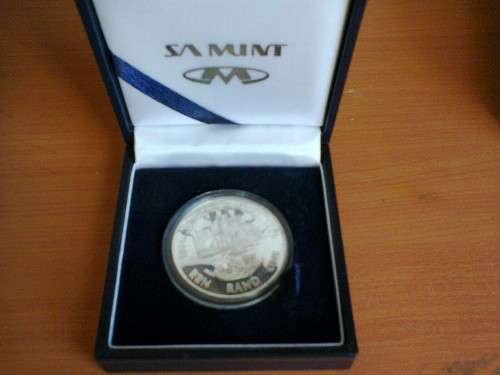 1986 Johannesburg Rand PROOF, silver