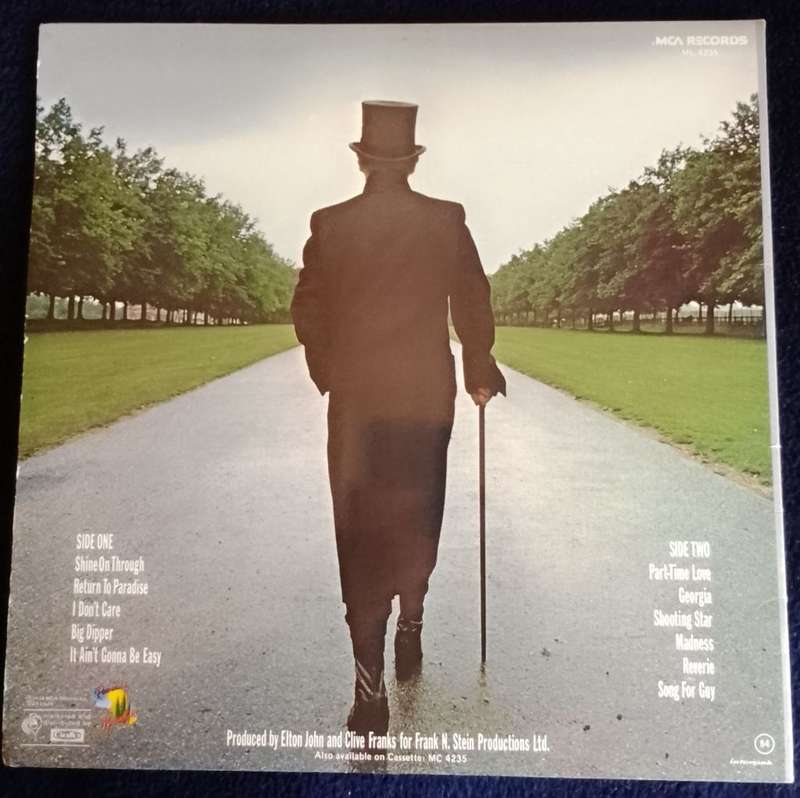 Elton John 3 vinyls: Greatest Hits Holland import, A Single Man, The Fox vinyl