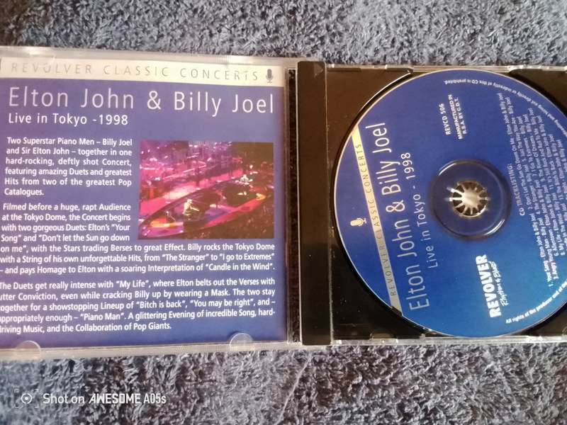 Billy Joel & Elton John live in Tokyo 1998 CD