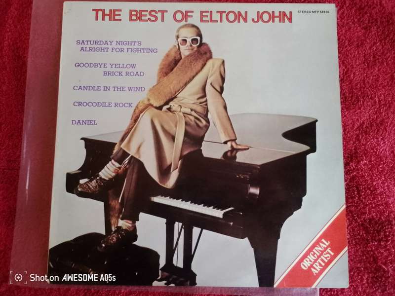 Elton John The Best of Elton John 1978 EX