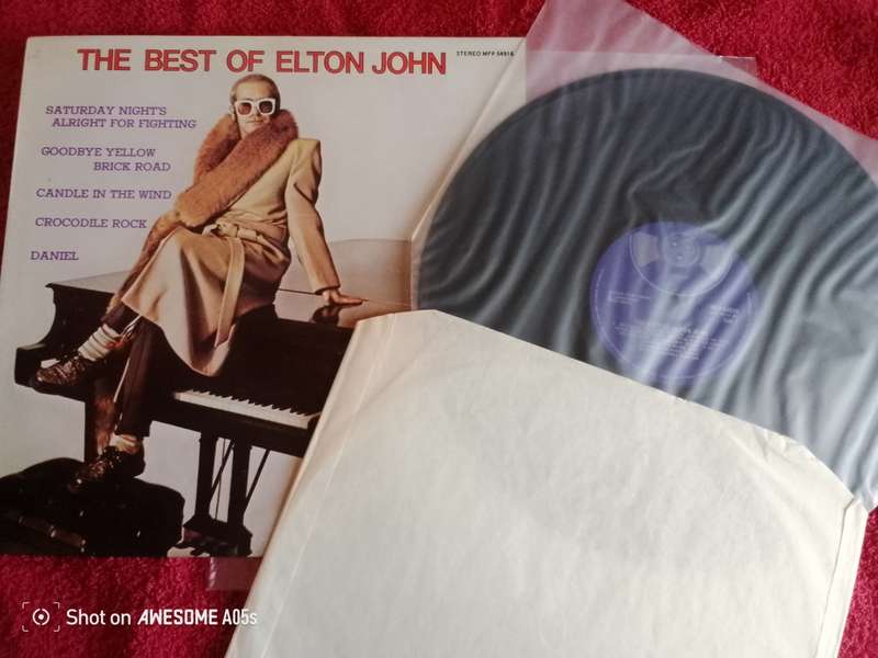 Elton John The Best of Elton John 1978 EX